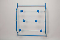 Wandhouder met 3 stangen