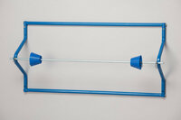 Wandhouder met 1 stang