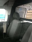Scherm tussen de voorstoelen(Polycarbonaat)