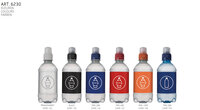Bronwater met gekleurde sportdop. Inhoud 330 ml