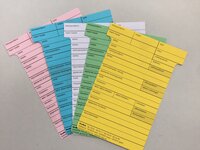 T-plankaarten 78 mm verkoop nieuwe auto's