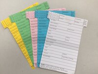 T-plankaarten 78 mm verkoop inruilauto's